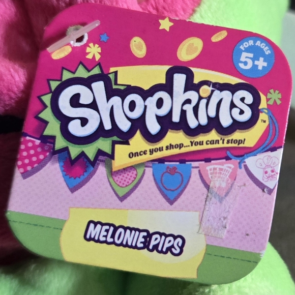 NEW SHOPKINS MELONIE PIPS WATERMELON PLUSH - Picture 3 of 4